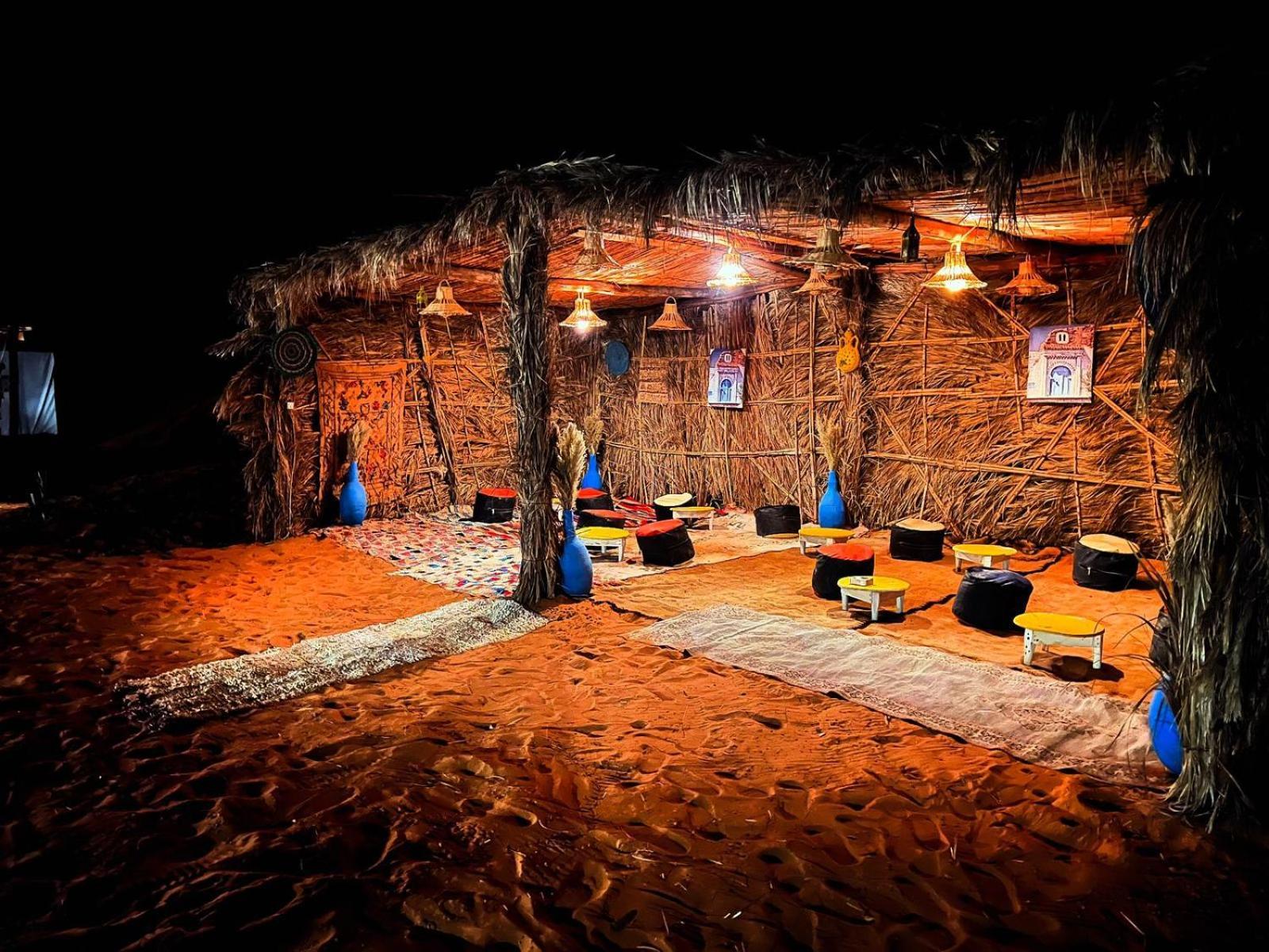 Desert Camp Camel & Sandboarding Merzouga Ngoại thất bức ảnh