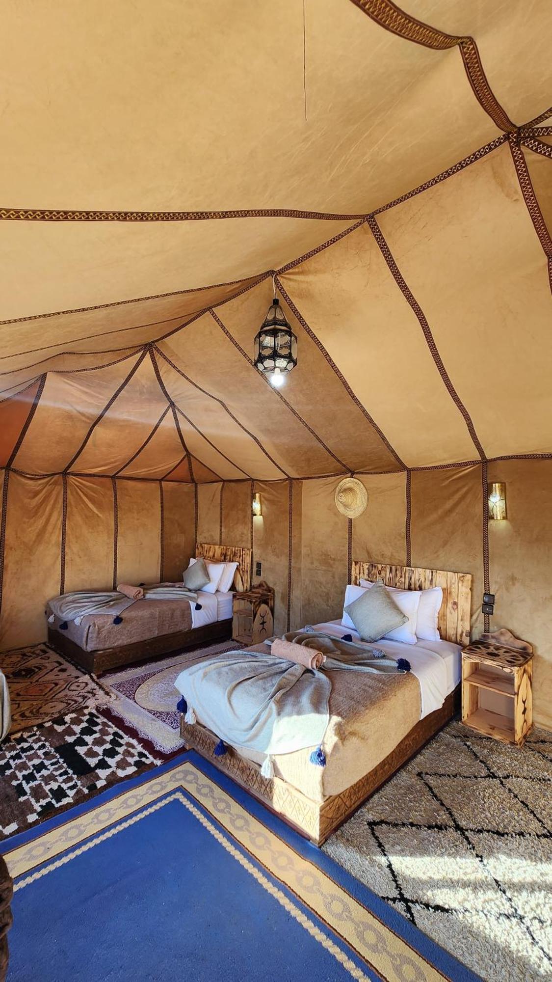 Desert Camp Camel & Sandboarding Merzouga Ngoại thất bức ảnh